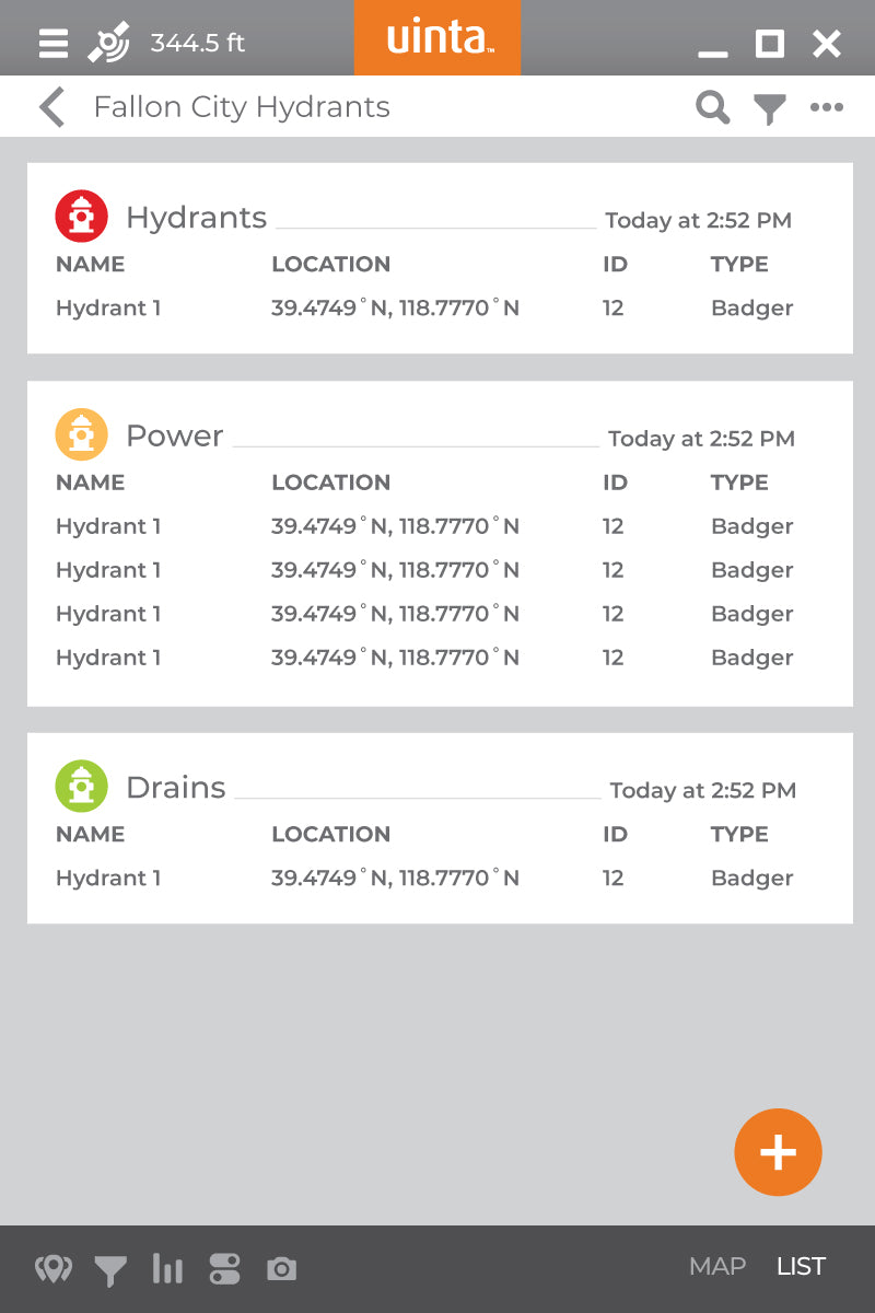 Juniper Systems Uinta Data Collection Software