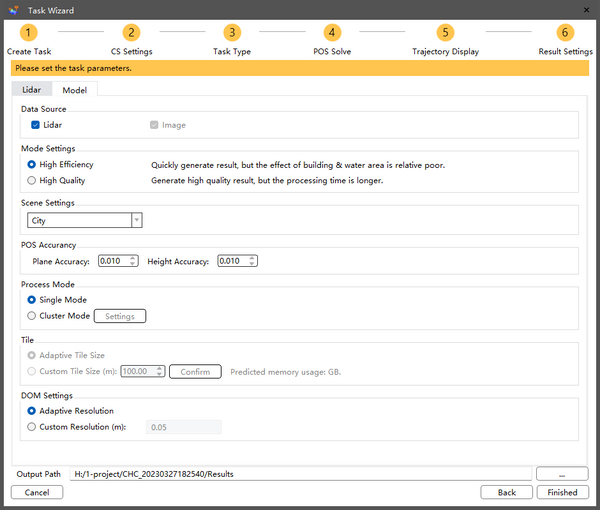 CHCNAV CoPre LiDAR Pre-Processing Software | PQS Tech