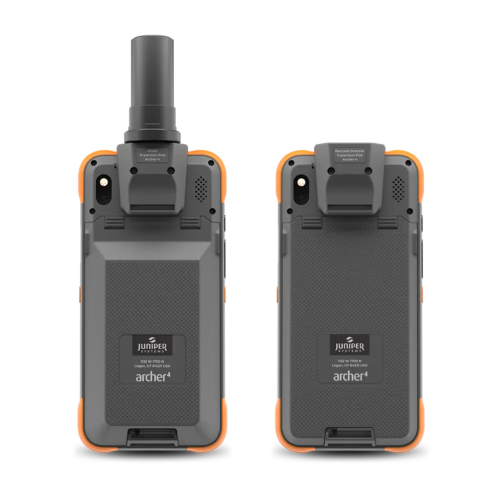 Juniper Archer 4 Rugged Android Handheld | Expandable GNSS & Barcode Data Collector
